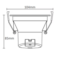 10W SMD LED 4 COLORS BK