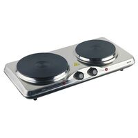 Twin Portable Cooktop & Hotplate 2400W Maxim