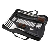11 Piece BBQ Tool Set With Case Coleman