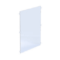 Separation Plate with Flap 400x400mm Polycarbonate Eltech