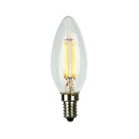 E14 4W 2700K NON DIM GLOBE FANCY ROUND