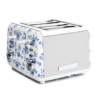 4 Slice Toaster China Rose Laura Ashley