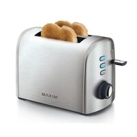 Kitchen Pro 2 Slice Toaster Stainless Steel Maxim