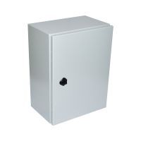 IP66 IK10 Mild Steel Enclosure 200x200x150mm 1.5mm Redback