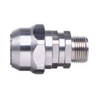 EMI Straight Swivel Fitting 28mm M25 Nickel Brass Adaptaflex