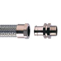 Straight Swivel Conduit Fitting M20 16mm Type S Brass Adaptaflex