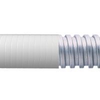 Anti-Microbial Steel Conduit 40mm White Roll of 25m Adaptaflex
