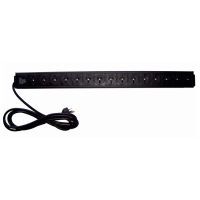 15 Outlet Rack PDU Unswitched 3m Lead Redback
