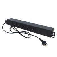 6 Outlet Horizontal Rack PDU 19in 2m Lead Redback