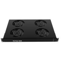 1RU Fan Shelf with 4 Fans 280mm Deep 19in Racks Redback