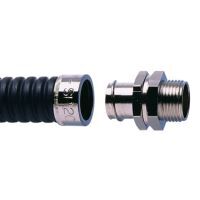 Straight Swivel Conduit Fitting M10 10mm Type SP Brass Adaptaflex