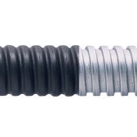 Steel Flex Conduit PVC Type SP 16mm Black Roll of 10m Adaptaflex