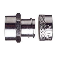 Straight Female Fitting M32 Type SP Nickel Brass Adaptaflex