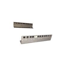 4RU L Brackets Pair for Vertical Wall Mount Cabinet Redback