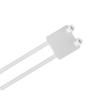 Cable Tie ID Double Strap 184x4.8mm Natural Pack of 500 Ty-Rap