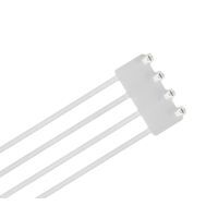 Cable Tie ID Quad Strap 184x4.8mm Natural Pack of 250 Ty-Rap