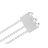 Cable Tie ID Triple Strap 184x4.8mm Natural Pack of 500 Ty-Rap