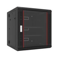 Wall Mount Rack 12RU Double Section 600mm Deep V2 Redback
