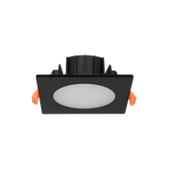 SQUARE FLAT DOWNLIGHT 10W BK
