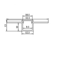 CHANNEL 3M FOR PLASTER BOARD narrow