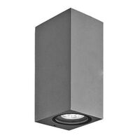 WALL LIGHT ALUMINIUM MATT SIL