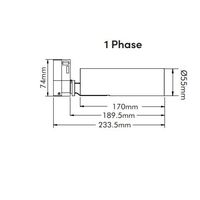 15W TRACK LT 5 CCT CHANGEABLE BK