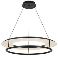Pendant Light LED 34W Tri-Colour 800mm White Sand Ariva Telbix