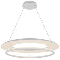 Pendant Light LED 34W Tri-Colour 800mm Black Sand Ariva Telbix
