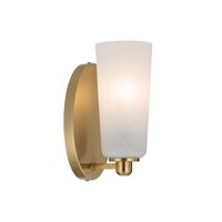 Wall Light E27 Antique Gold Alabastro Brevan Telbix