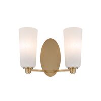 Wall Light 2 Light E27 Black Alabastro Brevan Telbix
