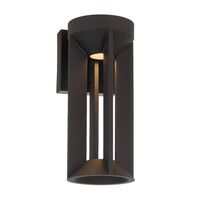 Outdoor Wall Light LED 16W 3000K IP44 Black Sand Brixon Telbix