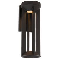 Outdoor Wall Light LED 18W 3000K IP44 Black Sand Brixon Telbix