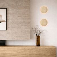 Wall Light LED 6W 3000K 150mm Beige Travertine Casar Telbix