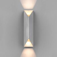 Wall Light LED 6W 3000K IP44 Matt Black Chaska Telbix