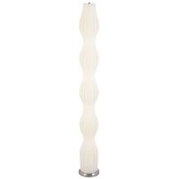 Floor Lamp LED 24W 4000K Foot Switch Nickel White Cholla Telbix