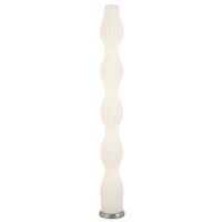 Floor Lamp LED 24W 4000K Foot Switch Nickel White Cholla Telbix