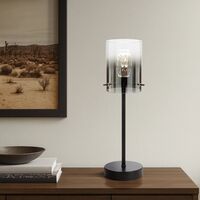 Table Lamp LED 4W 4000K Black Smoke Crevil Telbix