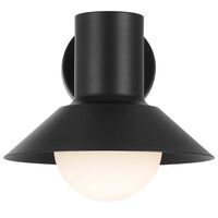 Outdoor Wall Light E14 IP44 White Sand Opal Delore Telbix