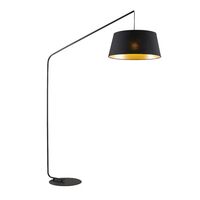 Floor Lamp Tube E27 Foot Switch White Matt Downey Telbix