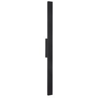 Outdoor Wall Light LED 24W Tri-Colour IP65 Black Sand Ebiza Telbix