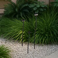 Post Light Set of 3 LED 24V 3000K IP65 Black Sand Enoki Telbix