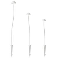 Post Light Set of 3 LED 24V 3000K IP65 Black Sand Enoki Telbix
