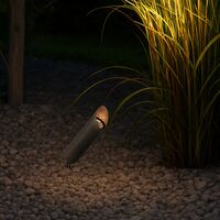 Spike Light LED 3W 24V 3000K IP65 Antique Brass Eslen Telbix