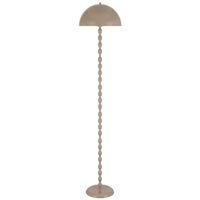 Floor Lamp E27 Foot Switch 1580mm Glossy Taupe Estiq Telbix
