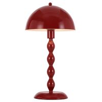 Table Lamp E14 Inline Switch Glossy Black Estiq Telbix