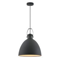 Pendant Light E27 400mm White Fabrica Telbix