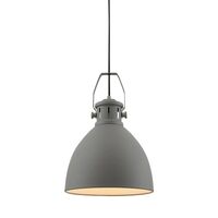 Pendant Light E27 400mm White Fabrica Telbix
