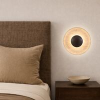 Wall Light LED 5W 3000K 250mm Beige Travertine Firan Telbix