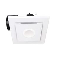 Exhaust fan square WITH light