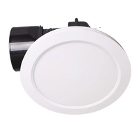 Exhaust fan round WITH light 290